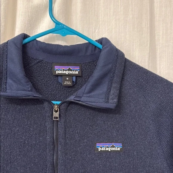 Patagonia Navy Blue Full-Zip Jacket - Picture 2 of 5